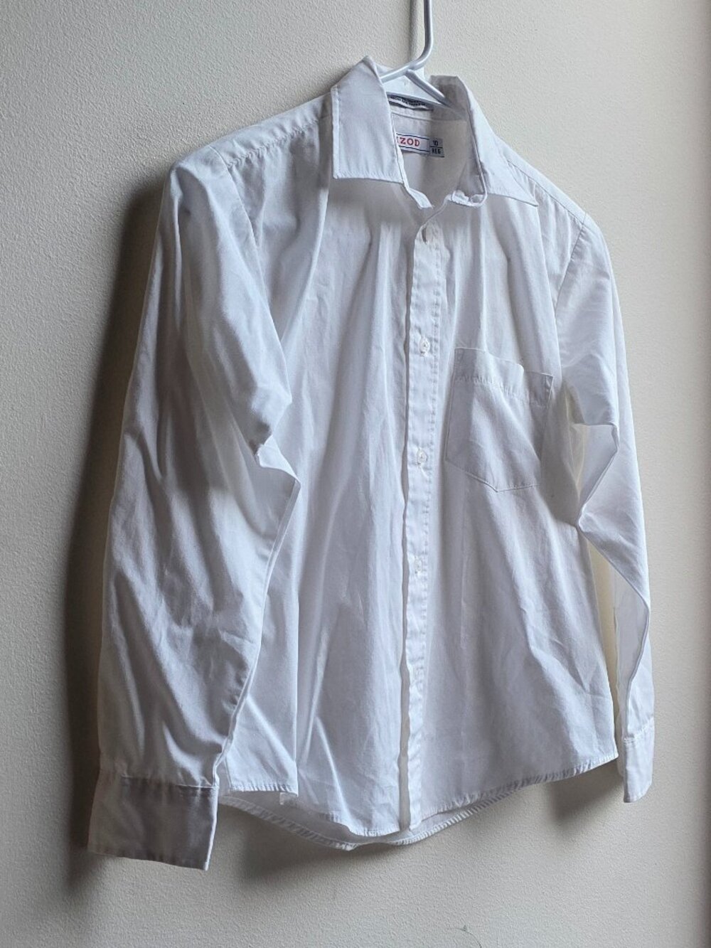 IZOD Boys Crisp White Shirt Size 10